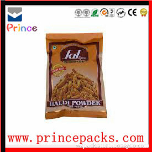 three side seal plastic seasoning packaging bag / seasoning pouch / plastic seasoning packaging